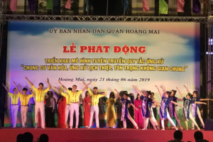 Triển khai mô hình “Chung cư văn hóa, ứng xử lịch thiệp, tôn trọng không gian chung” tại quận Hoàng Mai