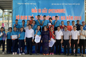 Chủ nhà Hà Nội xếp Nhì toàn đoàn tại giải Vô địch bi sắt trẻ – thiếu niên quốc gia 2019