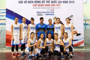 Đội nữ U17 Hà Nội vô địch giải bóng rổ trẻ quốc gia 2019