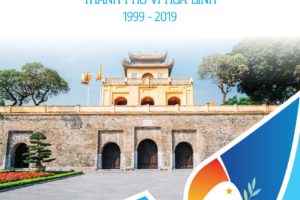 Hà Nội trang trí tuyên truyền kỷ niệm 20 năm đón nhận danh hiệu “Thành phố vì Hòa bình”