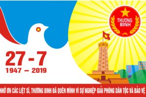 Đẩy mạnh trang trí cổ động trực quan nhân kỷ niệm 72 năm ngày Thương binh- Liệt sỹ