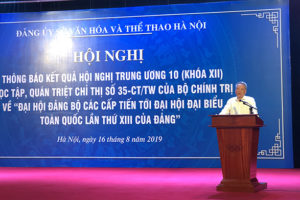 Sở VHTT Hà Nội tổ chức hội nghị học tập, quán triệt Chỉ thị số 35-CT/TW của Bộ Chính trị