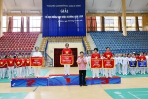 Giải Thể dục dưỡng sinh quận Hà Đông năm 2019