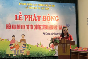 Hà Nội phát động thực hiện thí điểm Bộ tiêu chí ứng xử trong gia đình tại xã Phú Cường, Ba Vì