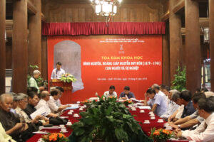 Tọa đàm khoa học “Đình nguyên, Hoàng giáp Nguyễn Duy Đôn: Con người và sự nghiệp”