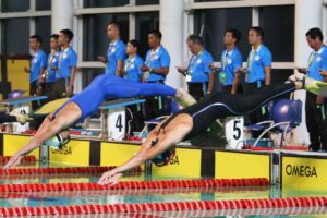 Đoàn Hà Nội đang tạm dẫn đầu giải Lặn vô địch quốc gia năm 2019