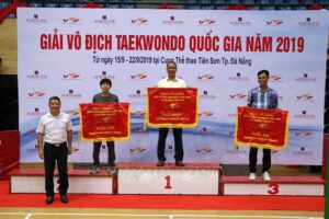 Taekwondo Hà Nội đứng nhất toàn đoàn nội dung đối kháng cá nhân nữ