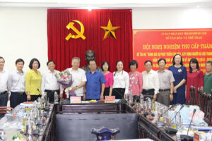 Sở VHTT Hà Nội bảo vệ xuất sắc cấp Thành phố đề tài về phát triển văn hoá, xây dựng người Hà Nội thanh lịch, văn minh, bảo đảm an sinh xã hội