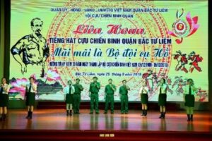 Chung khảo liên hoan “Mãi mãi là Bộ đội Cụ Hồ” quận Bắc Từ Liêm năm 2019