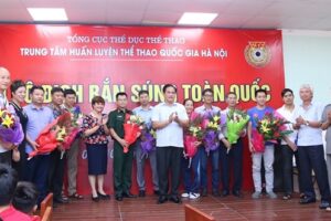 Các xạ thủ Hà Nội cán đích ở vị trí thứ 2 và phá 1 kỷ lục tại Giải vô địch Bắn súng quốc gia 2019