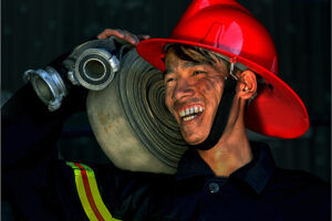 Triển lãm hơn 50 tác phẩm về hình ảnh những người lính cứu hoả