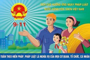 Thạch Thất hưởng ứng Ngày Pháp luật Việt Nam 9-11