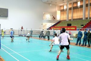Giải thi đấu cầu lông lực lượng vũ trang quận Bắc Từ Liêm năm 2019