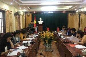Sở Văn hóa Thể thao Hà Nội làm việc với huyện Ba Vì về việc thực hiện cuộc thi “Giữ gìn ngõ phố xanh, sạch, đẹp”