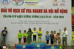 Bế mạc Giải cờ vua nhanh Hà Nội mở rộng  2019
