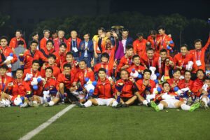 Bóng đá Việt Nam giành HCV lịch sử sau 60 năm chờ đợi ở SEA Games