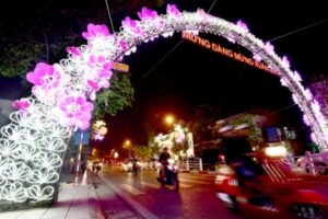 Tăng cường trang trí tuyên truyền, cổ động trực quan chào năm mới 2020