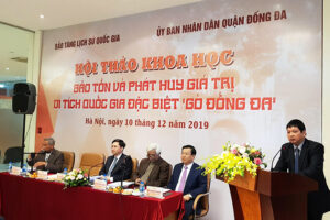 Hội thảo khoa học “Bảo tồn và phát huy giá trị Di tích Quốc gia đặc biệt Gò Đống Đa”