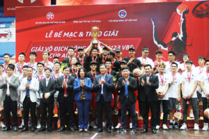 Đội nữ Hà Nội vô địch giải Bóng rổ trẻ U23 VBF Cúp Audi 2019