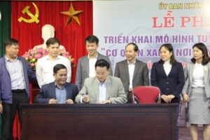 Quận Bắc Từ Liêm triển khai mô hình tuyên truyền quy tắc ứng xử “Cơ quan xanh, nơi làm việc ngăn nắp, gọn gàng”