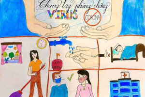 Sáng tác tranh cổ động tuyên truyền phòng chống dịch Covid-19