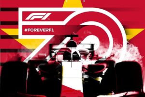 Cờ Việt Nam xuất hiện trên poster kỷ niệm 70 năm giải F1