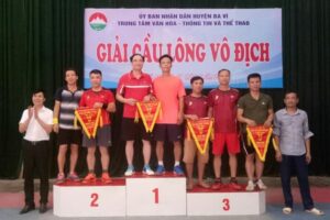 Giải Cầu lông vô địch huyện Ba Vì năm 2020