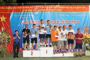 Giải Tennis xứ Đoài mở rộng lần thứ nhất năm 2020