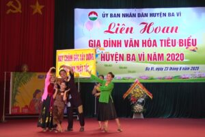 Sôi nổi Liên hoan “Gia đình văn hóa tiêu biểu” huyện Ba Vì năm 2020