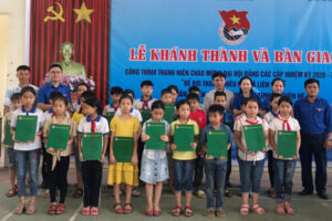 Khánh thành và bàn giao bể bơi thanh thiếu nhi xã Liên Mạc