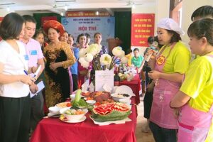 Hội thi nấu ăn chủ đề “Giữ mãi yêu thương”