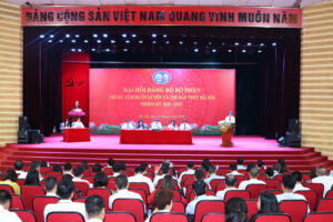 Thành công của Đại hội các chi bộ góp phần quan trọng vào thành công chung của Đại hội Đảng bộ Sở VHTT Hà Nội