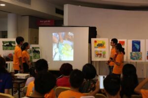 Triển lãm tranh kêu gọi bảo vệ động vật hoang dã