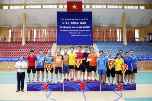 Sôi nổi Giải Bóng bàn các câu lạc bộ quận Hà Đông năm 2020