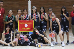 Nam Cầu Giấy và nữ Long Biên vô địch nội dung U15 giải Bóng rổ hè TP Hà Nội