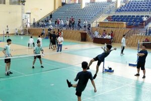 Chương Mỹ giành 3 Huy chương Vàng môn đá cầu Giải thể thao học sinh thành phố
