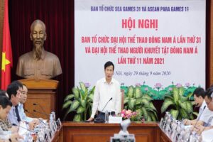 Hội nghị BTC SEA Games 31 và ASEAN Para Games 11 lần thứ nhất