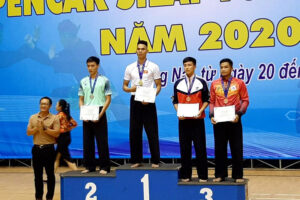 Hà Nội xếp nhất toàn đoàn tại giải vô địch Pencak Silat toàn quốc 2020