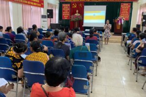 Phụ nữ quận Hai Bà Trưng với Cuộc vận động “Xây dựng gia đình 5 không, 3 sạch”