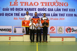 Hà Nội xếp nhất toàn đoàn giải Trẻ Karate Quốc gia năm 2020