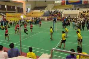 Sôi nổi Giải bóng chuyền hơi phụ nữ huyện Hoài Đức lần thứ III
