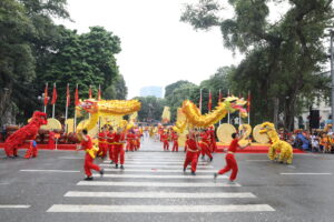 Tưng bừng Liên hoan nghệ thuật múa Rồng – Hà Nội 2020