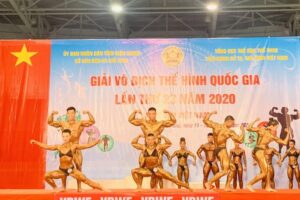 Giải Vô địch Thể hình quốc gia 2020: Hà Nội đoạt giải ba đồng đội nam