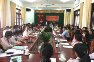 Ba Vì: Tọa đàm phòng, chống bạo lực, xâm hại phụ nữ, trẻ em