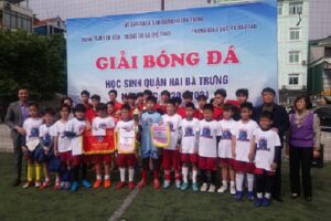 Giải Bóng đá học sinh quận Hai Bà Trưng năm học 2020-2021