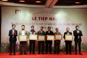 Bảo tàng Hà Nội tổ chức lễ tiếp nhận tài liệu, hiện vật năm 2020