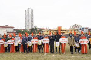 Khai mạc môn bóng đá giải Thể thao học sinh TP Hà Nội năm học 2020-2021
