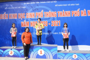 Kết thúc Giải Điền kinh học sinh Hà Nội năm học 2020-2021