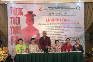Khởi công dàn dựng vở cải lương – xiếc về Thánh mẫu Liễu Hạnh