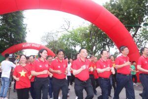Sôi nổi Ngày chạy Olympic vì sức khỏe toàn dân